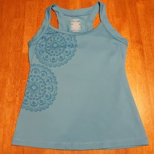 Danskin now tank, with bra liner
